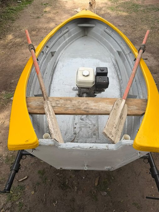 CANOA FIBRA 4Mts