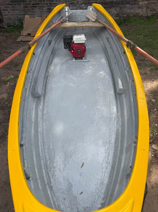 CANOA FIBRA 4Mts