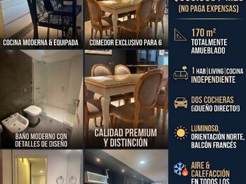 ALQUILO DEPARTAMENTO EN LA ZONA DE COSTANERA DE PARANÁ