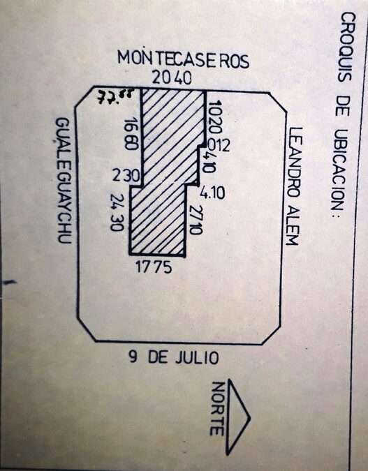 Vende Sobre Calle Monte Caseros a mts de Plaza de Mayo