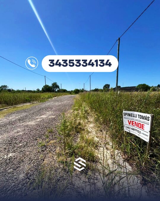LOTE EN SANTA TERESA - COLONIA AVELLANEDA