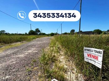 LOTE EN SANTA TERESA - COLONIA AVELLANEDA