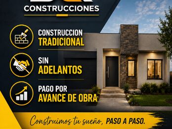 TENES TU CREDITO IAPV?  NOSOTROS CONSTRUIMOS TU VIVIENDA!