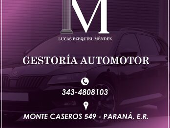 ESTUDIO JURIDICO - GESTORIA AUTOMOTOR LUCAS EZEQUIEL MENDEZ