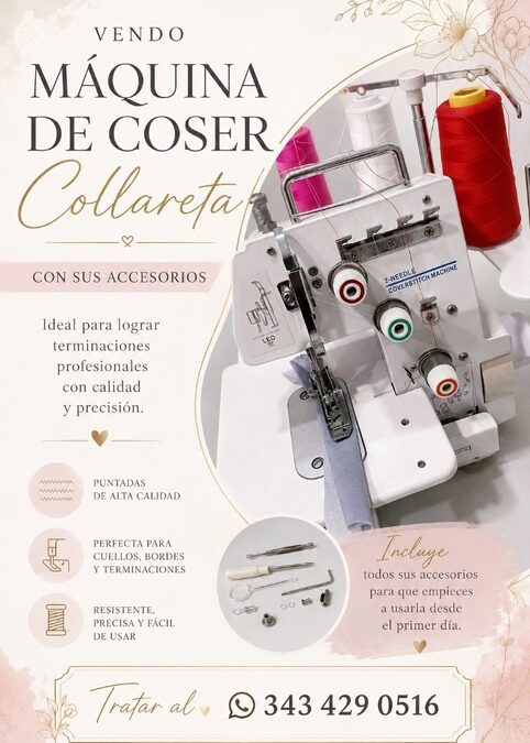 Venta maquina de coser