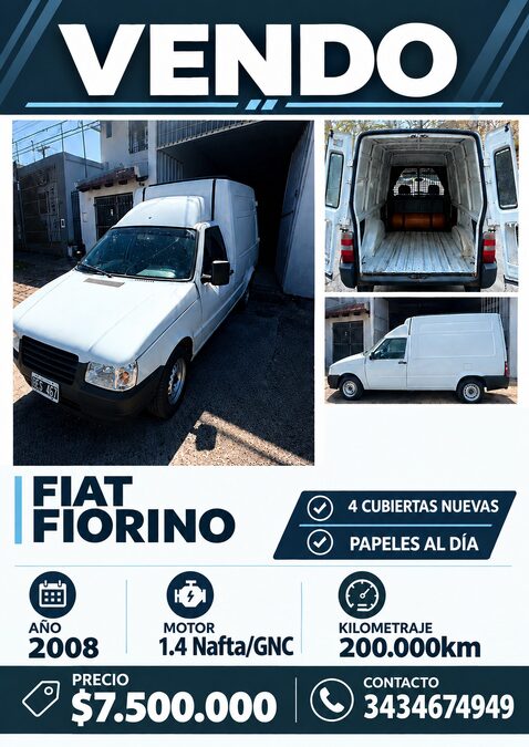 VENDO FIAT FIORINO