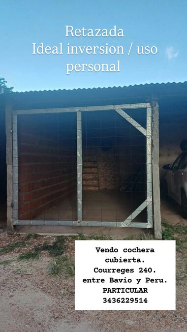 COCHERA en venta