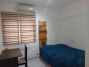 En venta departamento tres dormitorios , cochera , apto credito !