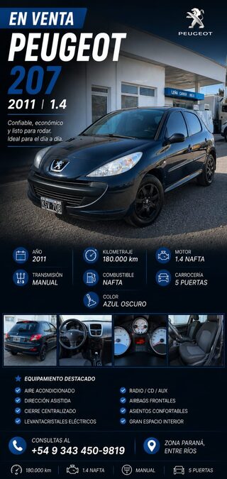Vendo Peugeot 207