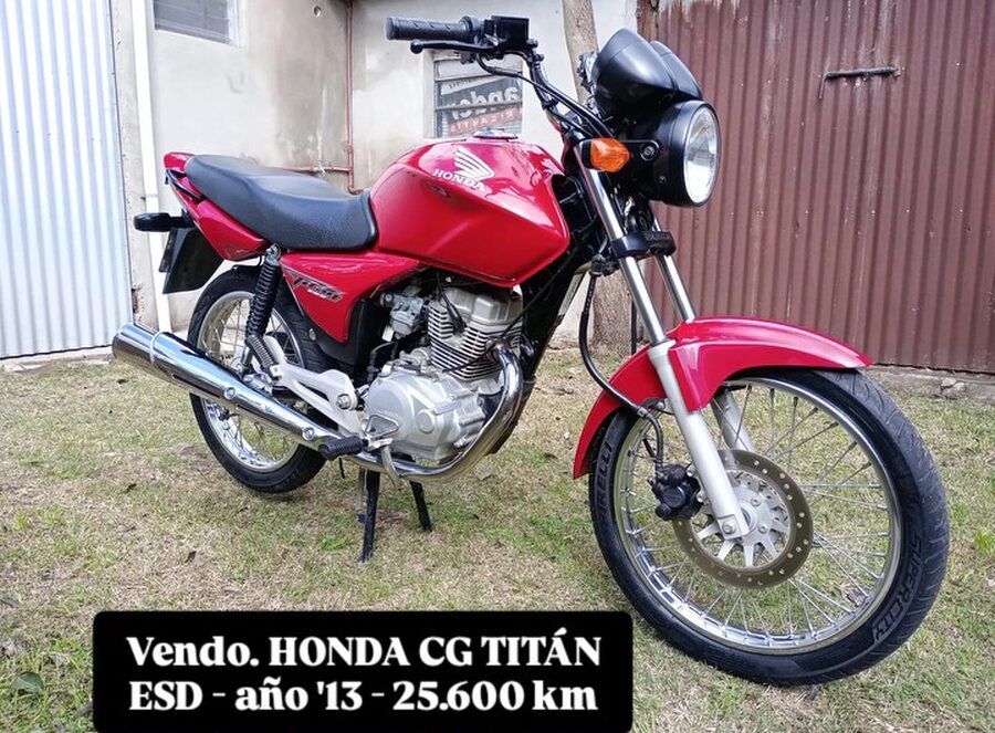 HONDA CG TITÁN 150 año '13