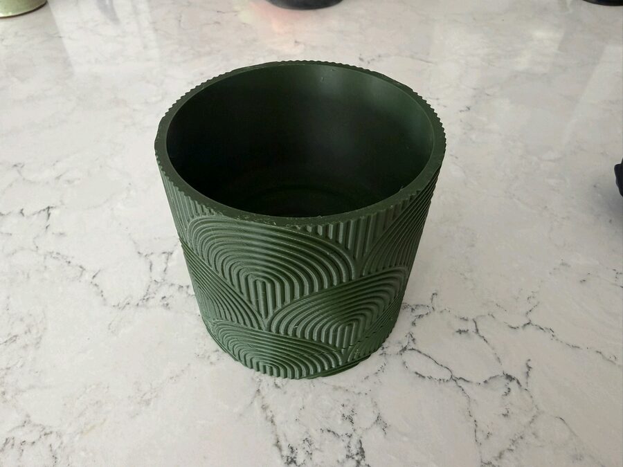 Macetas para regalar a Mamá, impresas en 3d