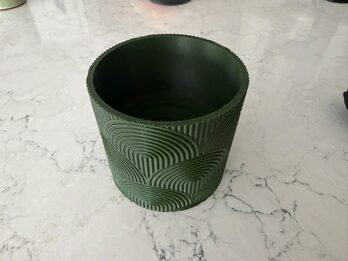 Macetas para regalar a Mamá, impresas en 3d