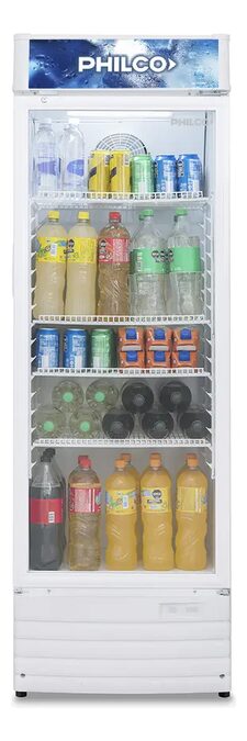 Heladera Exhibidora Vertical Philco Phev329b2 329l Blanca
