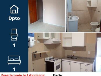 Alquiler Dpto 1 Dorm
