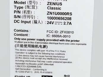 IMPRESORA DE TARJETAS PLASTICAS EVOLIS ZENIUS