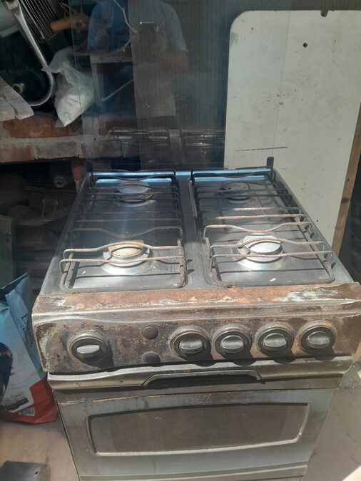 Cocina a gas natural