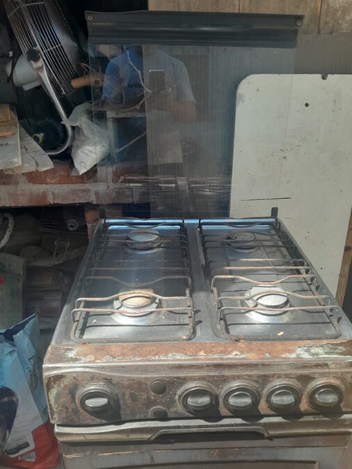 Cocina a gas natural