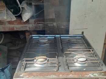 Cocina a gas natural
