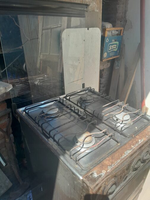 Cocina a gas natural