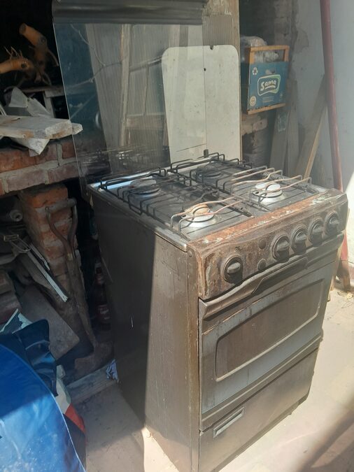 Cocina a gas natural