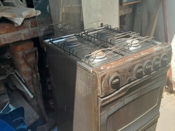 Cocina a gas natural