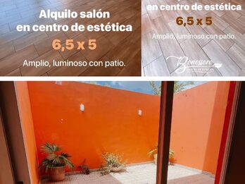 Alquilo local en Centro de estética
