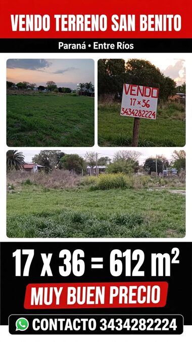 Terreno en San Benito