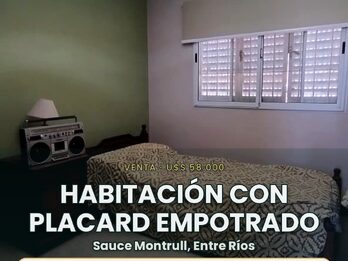 Casa de fin de semana o permanente. Lugar para pileta.