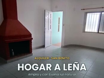 Casa dos dormitorios con Patio