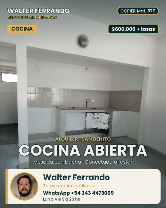 Casa dos dormitorios con Patio