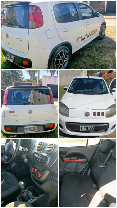 Fiat uno Sporting 2012 nafta)gnc