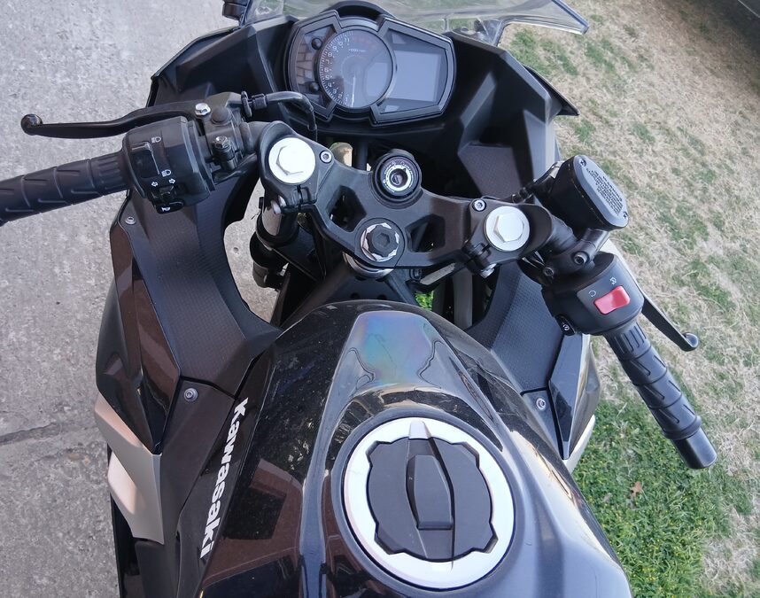 Ninja 400 2022 con 1.080Km!!