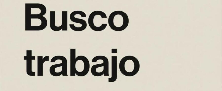 Busco empleo