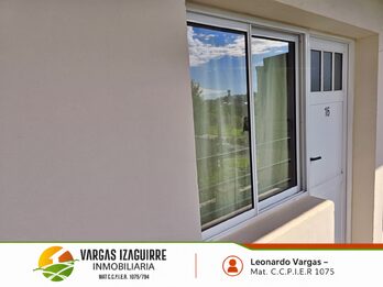 DEPARTAMENTO EN ALQUILER en Oro Verde: DISPONIBLE con COCHERA CUBIERTA a Pasos del Polo Universitario