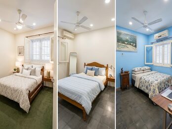 En venta casa tres dormitorios, cochera , patio verde , quincho!