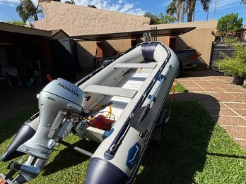 gomon modelo 2024 hifei 3.80  con honda 20 hp