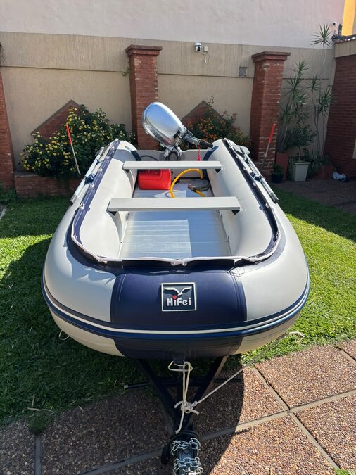 gomon modelo 2024 hifei 3.80  con honda 20 hp