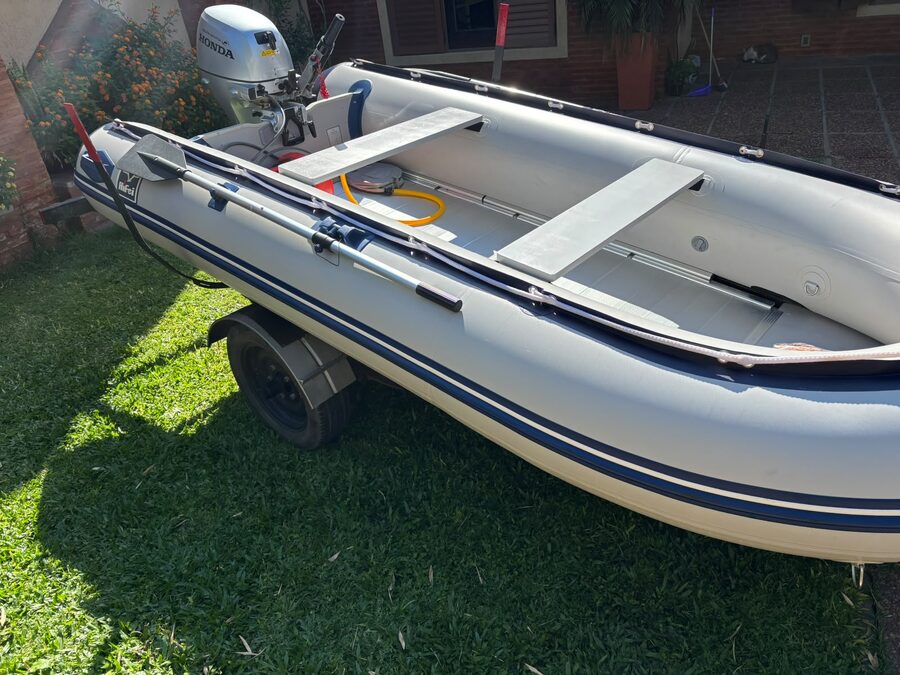 gomon modelo 2024 hifei 3.80  con honda 20 hp
