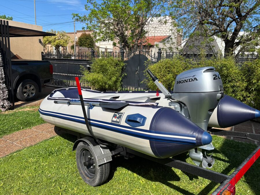 gomon modelo 2024 hifei 3.80  con honda 20 hp