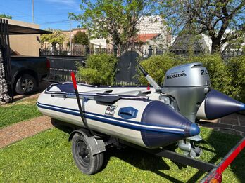 gomon modelo 2024 hifei 3.80  con honda 20 hp
