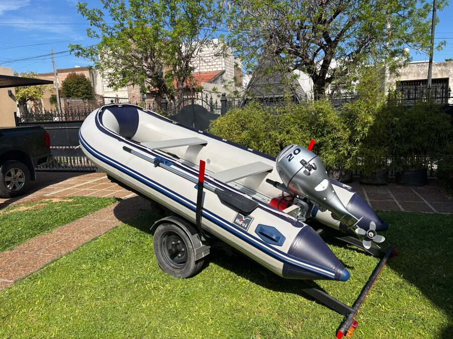 gomon modelo 2024 hifei 3.80  con honda 20 hp