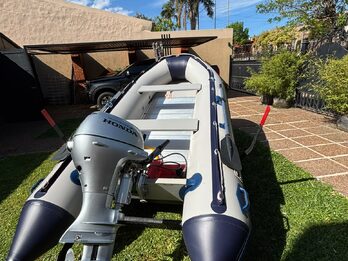 gomon modelo 2024 hifei 3.80  con honda 20 hp