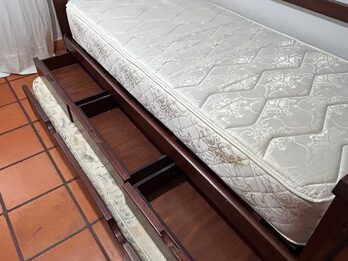 Imperdible combo !! Cama marinera con cajones + 2 colchones
