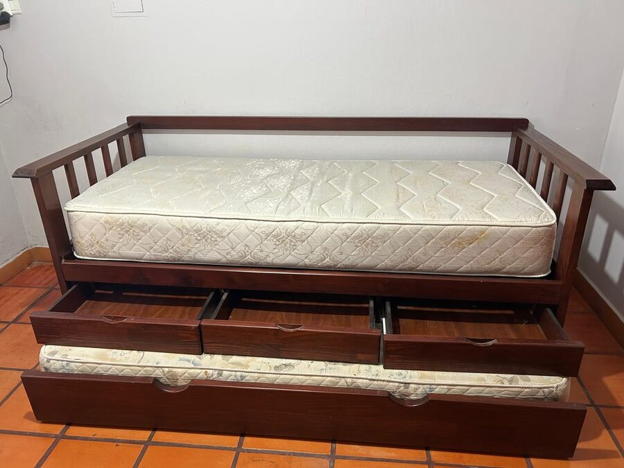 Imperdible combo !! Cama marinera con cajones + 2 colchones
