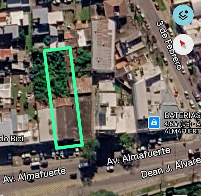 VENDO GALPON SOBRE AVENIDA ALMAFUERTE