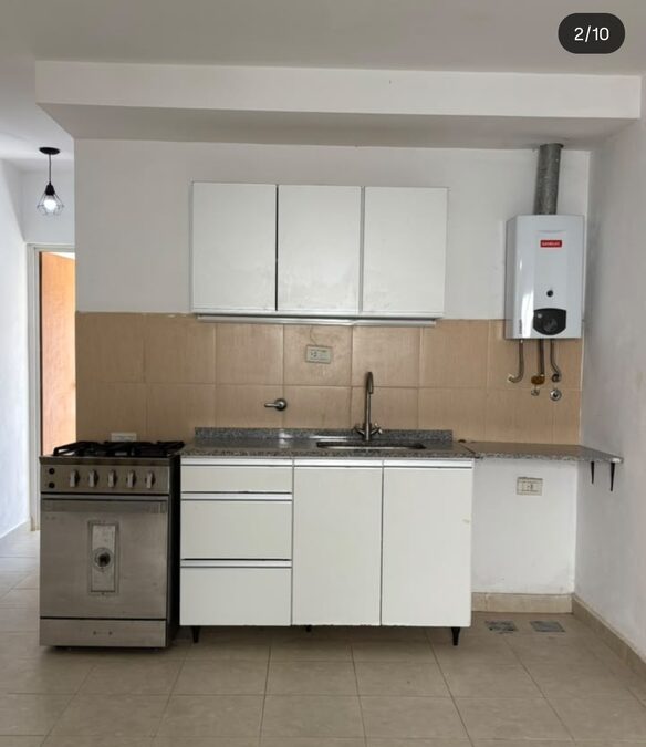 Departamento 2 ambientes contrafrente