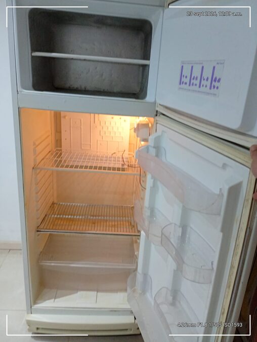 Heladera con freezer
