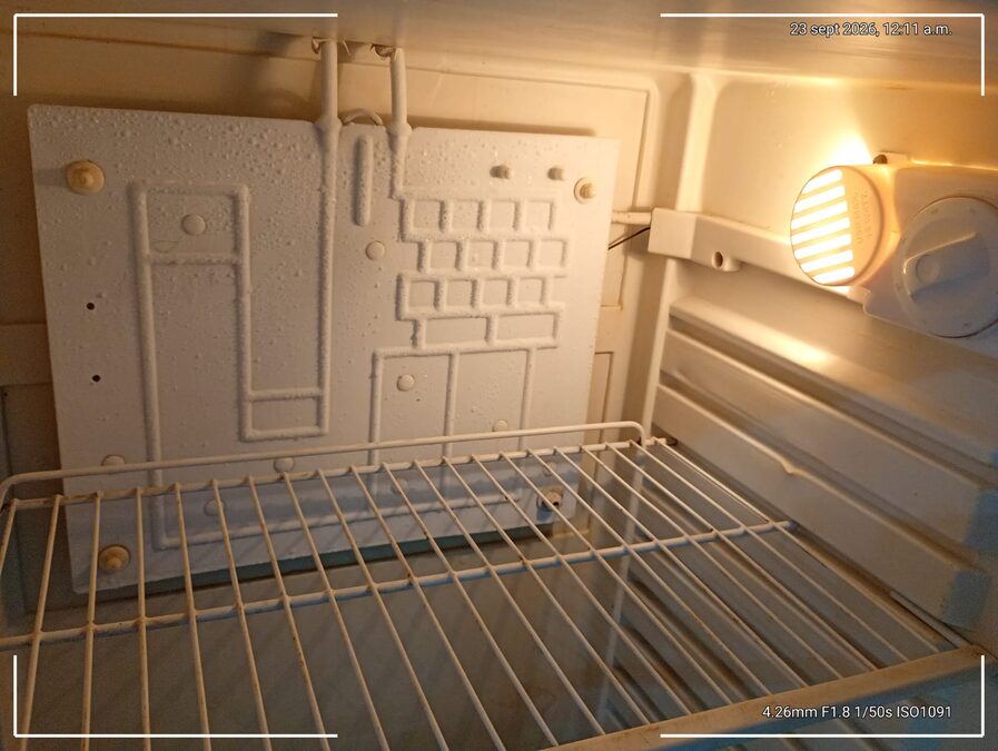 Heladera con freezer