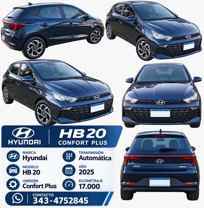 Vendo Hyundai HB20 (2025)