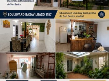 Casa 3 dormitorios + local comercial